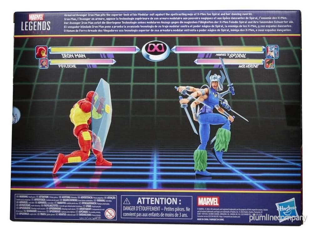 Marvel Games Marvel Legends Action Figure 2-Pack Iron Man & Marvel's Spiral 15 cm - Bild 2
