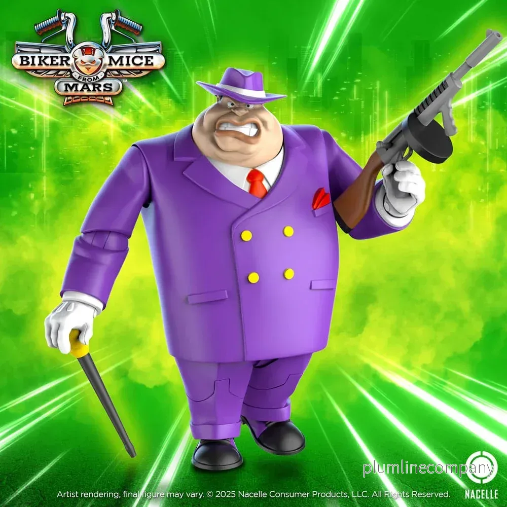 Biker Mice From Mars Actionfigur Limburger 23 cm Biker Mice From Mars Actionfigur Limburger 23 cm