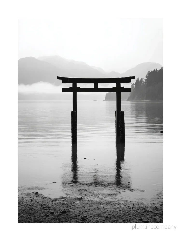 Torii Gate Reflection Poster Torii Gate Reflection Poster
