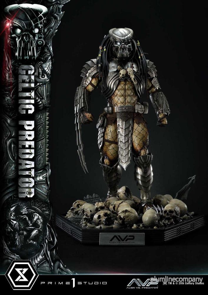Alien vs. Predator Museum Masterline Series staty 1/3 Celtic Predator 95 cm Alien vs. Predator Museum Masterline Series staty 1/3 Celtic Predator 95 cm