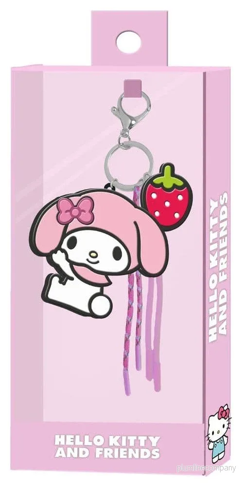 Sanrio Charm Nyckelring My Melody Ansikte - Bild 2