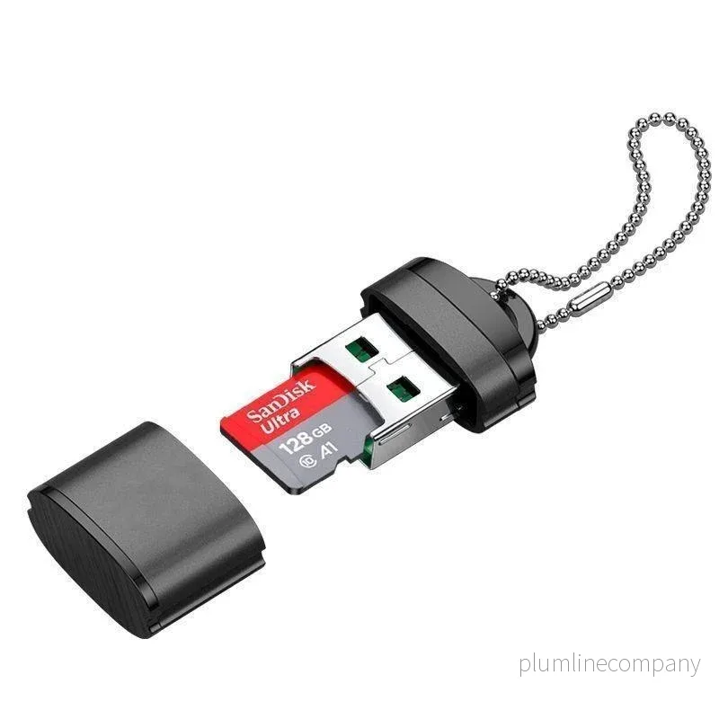 NÖRDIC USB-A Kortläsare MicroSD UHS-I NÖRDIC USB-A Kortläsare MicroSD UHS-I