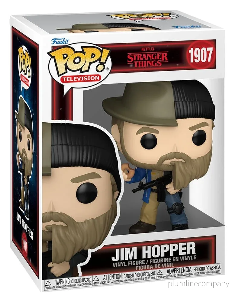 Stranger Things POP! TV Figurer Jim Hopper SPLT 9 cm - Bild 3