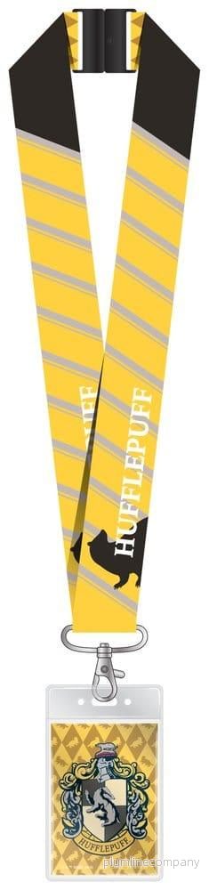 Harry Potter Deluxe Nyckelband med Kortficka Hufflepuff