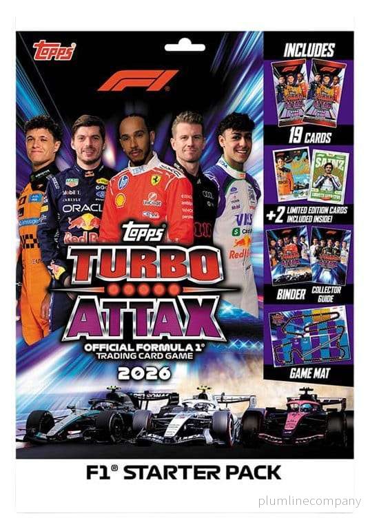 Formula 1 Turbo Attax 2026 samlarkort Starter Set Formula 1 Turbo Attax 2026 samlarkort Starter Set