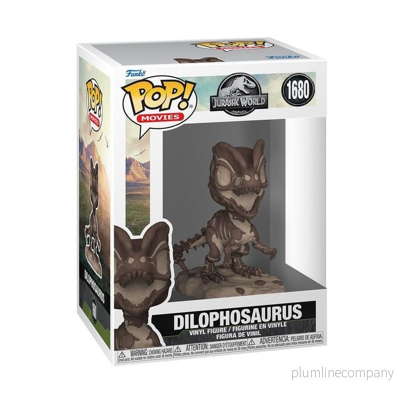 Jurassic Park Fossil Dilophosaurus POP! Vinyl Figur 9 cm - Bild 3