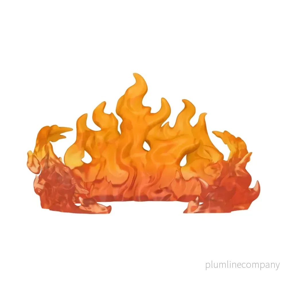 Fire POP! Nooks Figur Röd 5 cm Fire POP! Nooks Figur Röd 5 cm