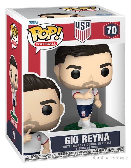 EFL POP! Fotboll Figur USA - Giovani Reyna 9 cm - Bild 3