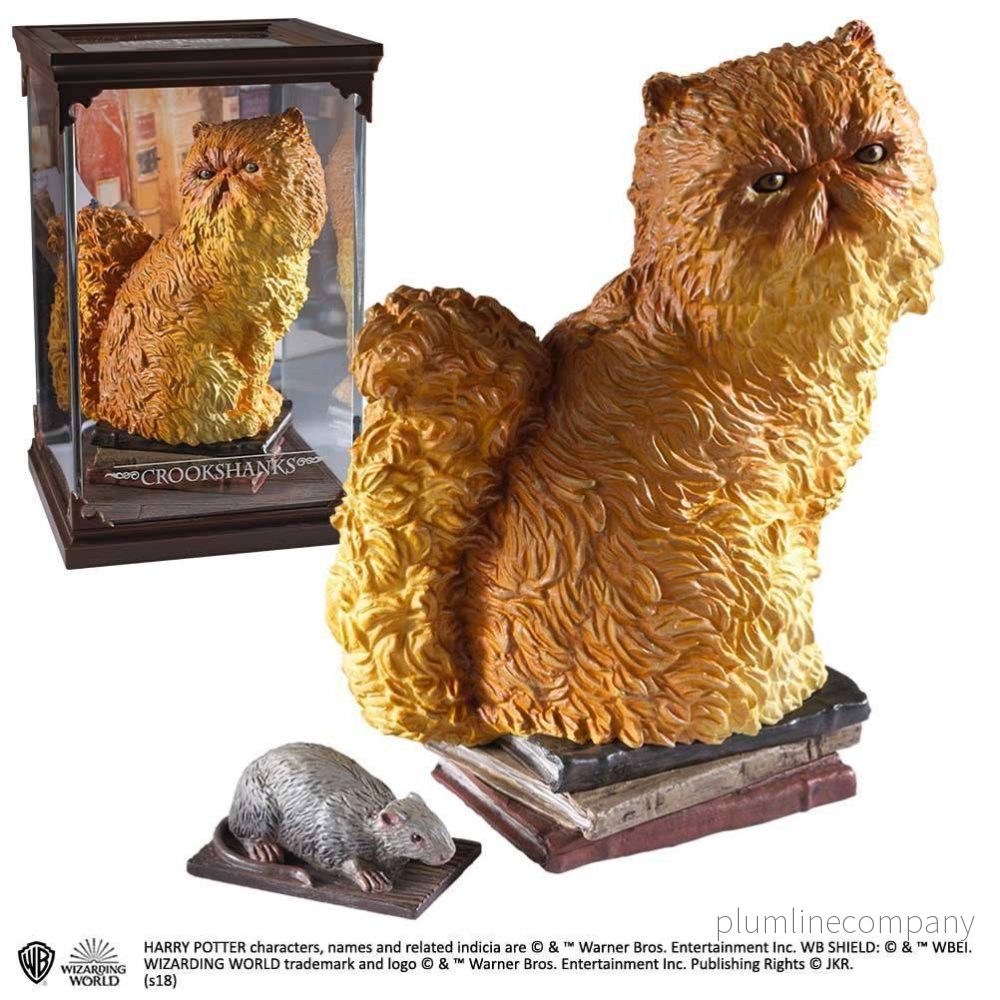 Harry Potter Magisk Varelser Staty Crookshanks 13 cm - Bild 2