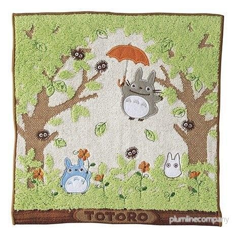 My Neighbor Totoro Mini Handduk - Skugga av Trä 25 x 25 cm - Bild 2