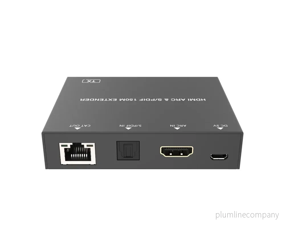 NÖRDIC HDMI ARC & S/PDIF Ljud-Förlängare 150m CAT6 NÖRDIC HDMI ARC & S/PDIF Ljud-Förlängare 150m CAT6