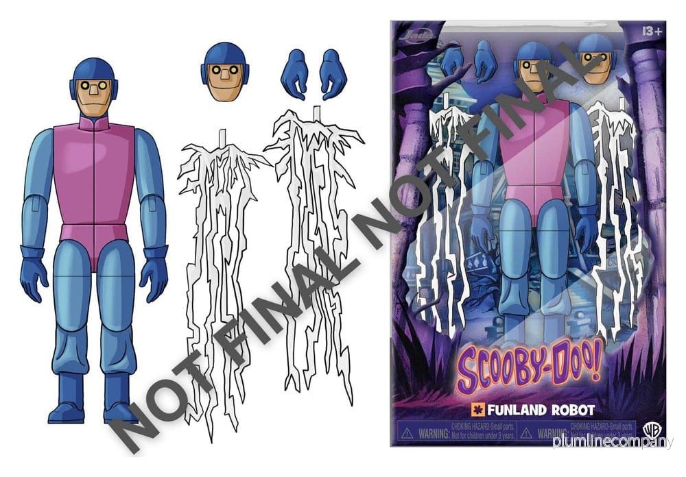 Scooby Doo Actionfigur Funland Robot 16 cm Scooby Doo Actionfigur Funland Robot 16 cm