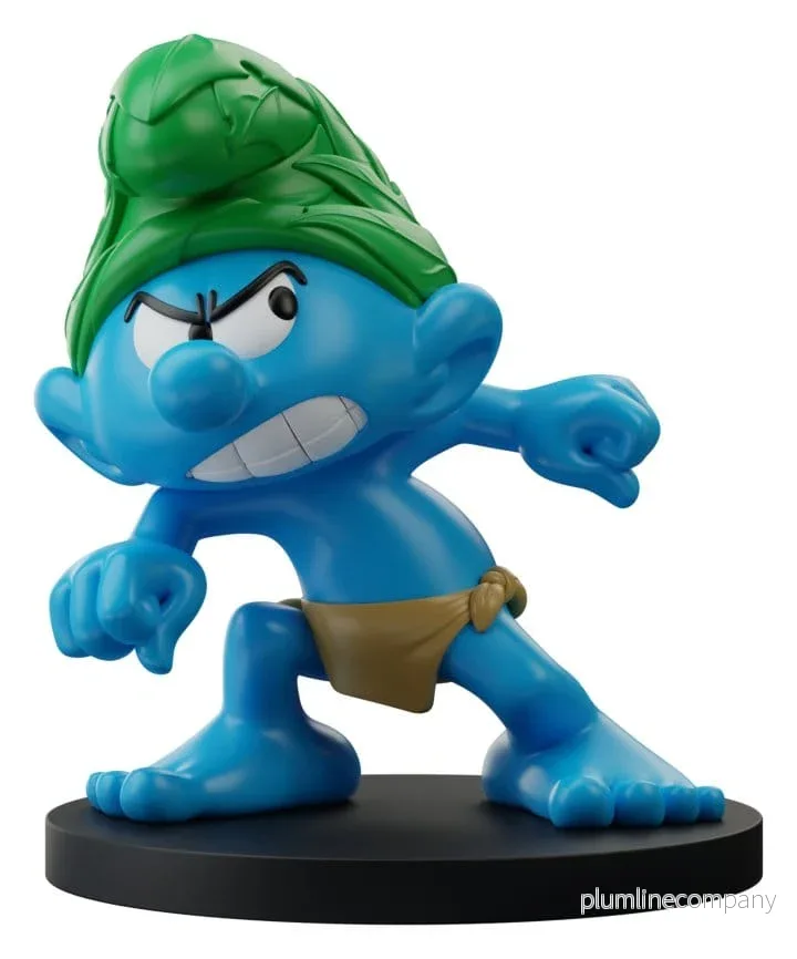 Smurfarna Figur Vilda Smurfen 10 cm - Bild 3