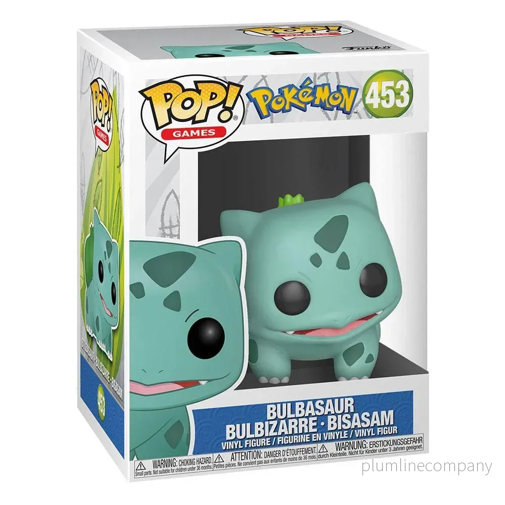 Pokemon POP! Games Figur Bulbasaur (EMEA) 9 cm - Samlarfigur från Funko - Bild 3