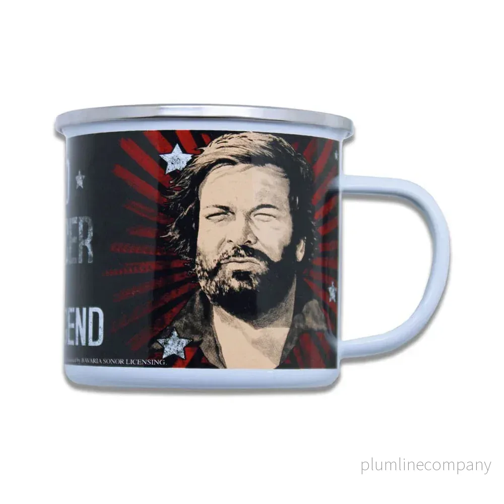 Bud Spencer Emaljmugg – Legenden Bud Spencer Emaljmugg – Legenden
