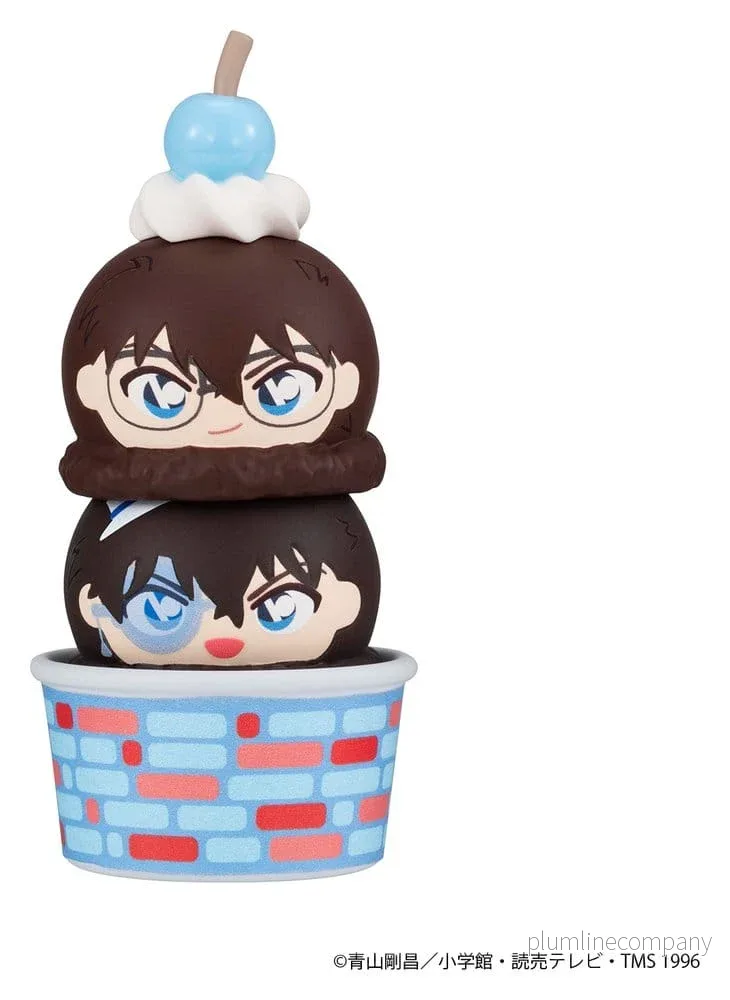 Detective Conan Tsumichen Stapla och Byt Minifigurer 8 cm Blind Box Sortiment (6) - Bild 2
