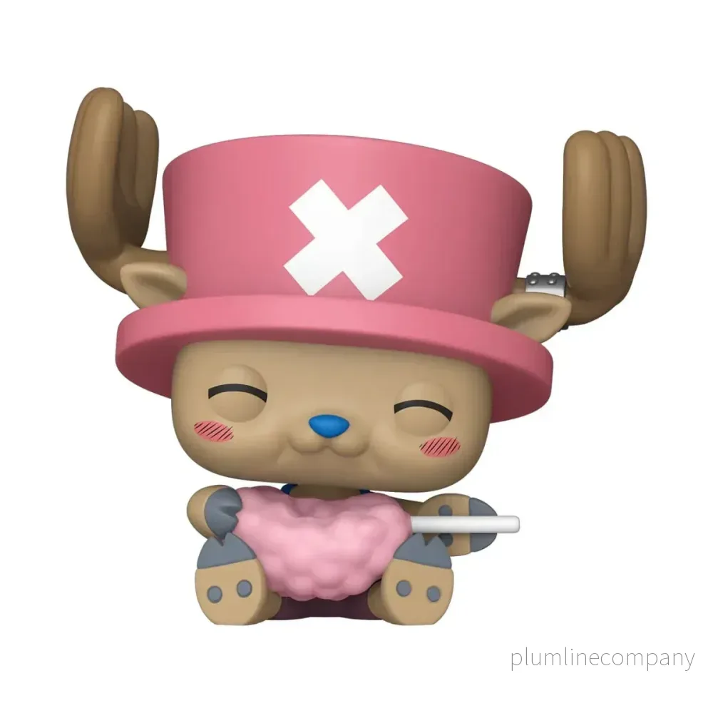 One Piece POP! Animation Figur Tony Tony Chopper med Sockerbomull Exklusiv 9 cm