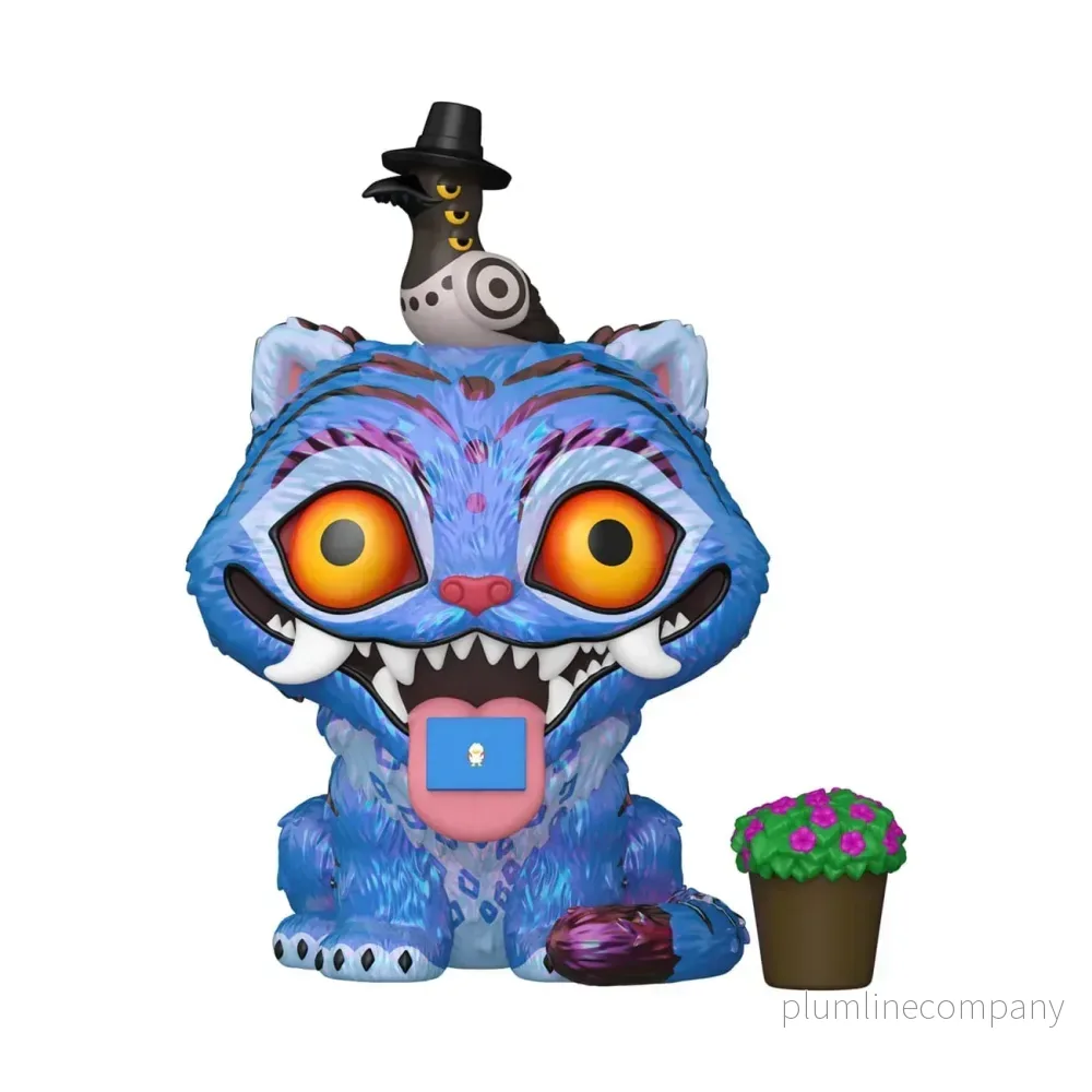 KPop Demon Hunters POP! Animation Figur Tiger w/Bird 9 cm KPop Demon Hunters POP! Animation Figur Tiger w/Bird 9 cm