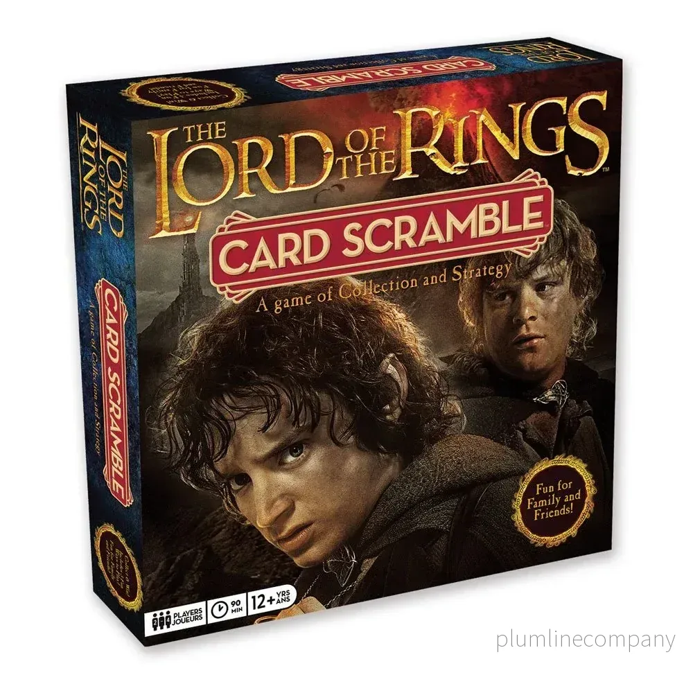 Lord of the Rings Brädspel: Card Scramble *Engelsk Version* - Bild 2