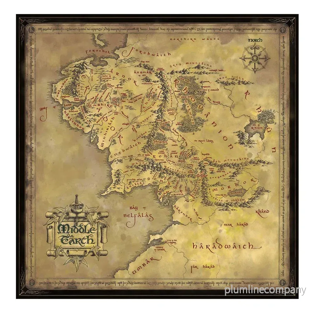 Lord of the Rings Pussel – Midgård (1000 bitar) Lord of the Rings Pussel – Midgård (1000 bitar)