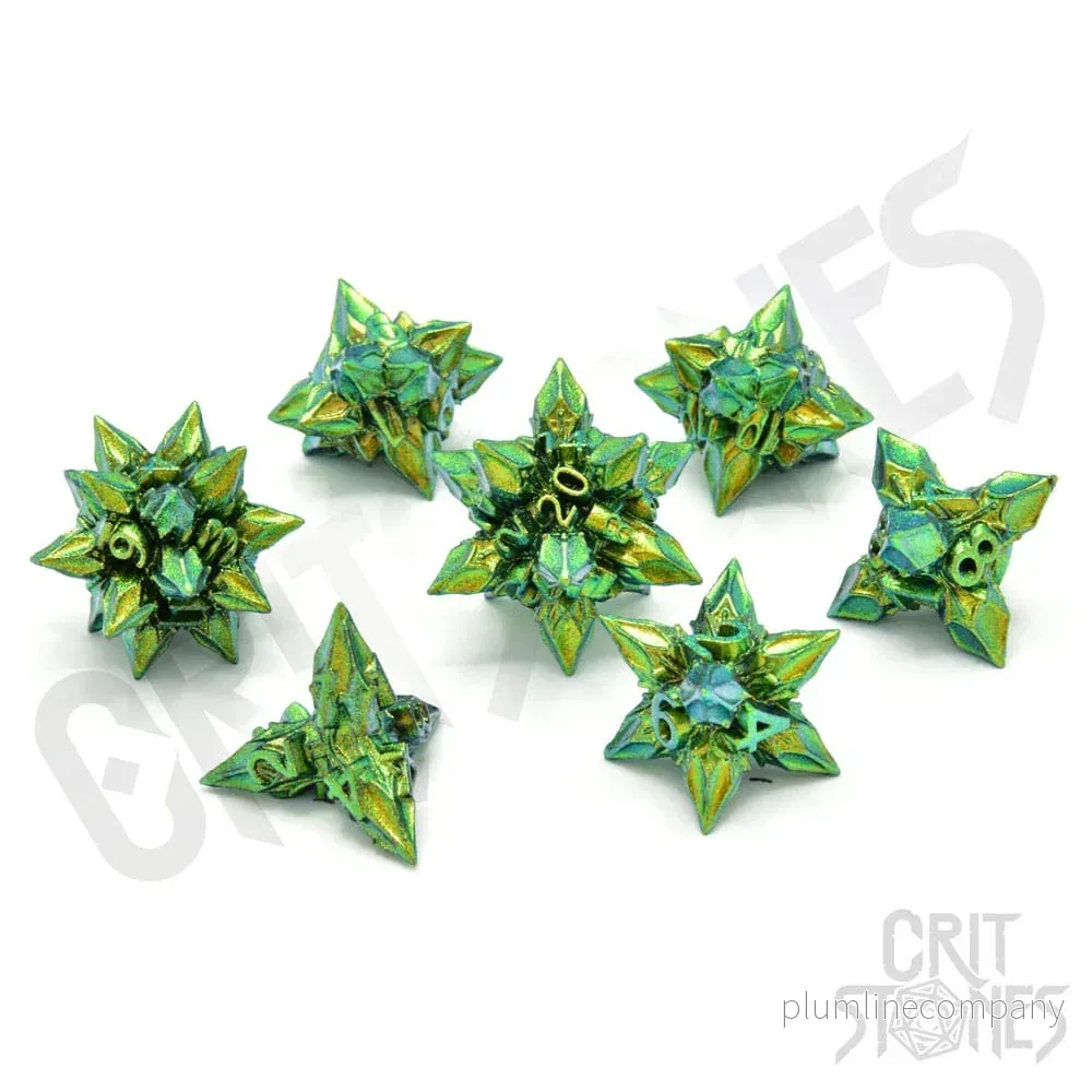 CritStones Metal Dice Set Unholy Bane (7) - Bild 2