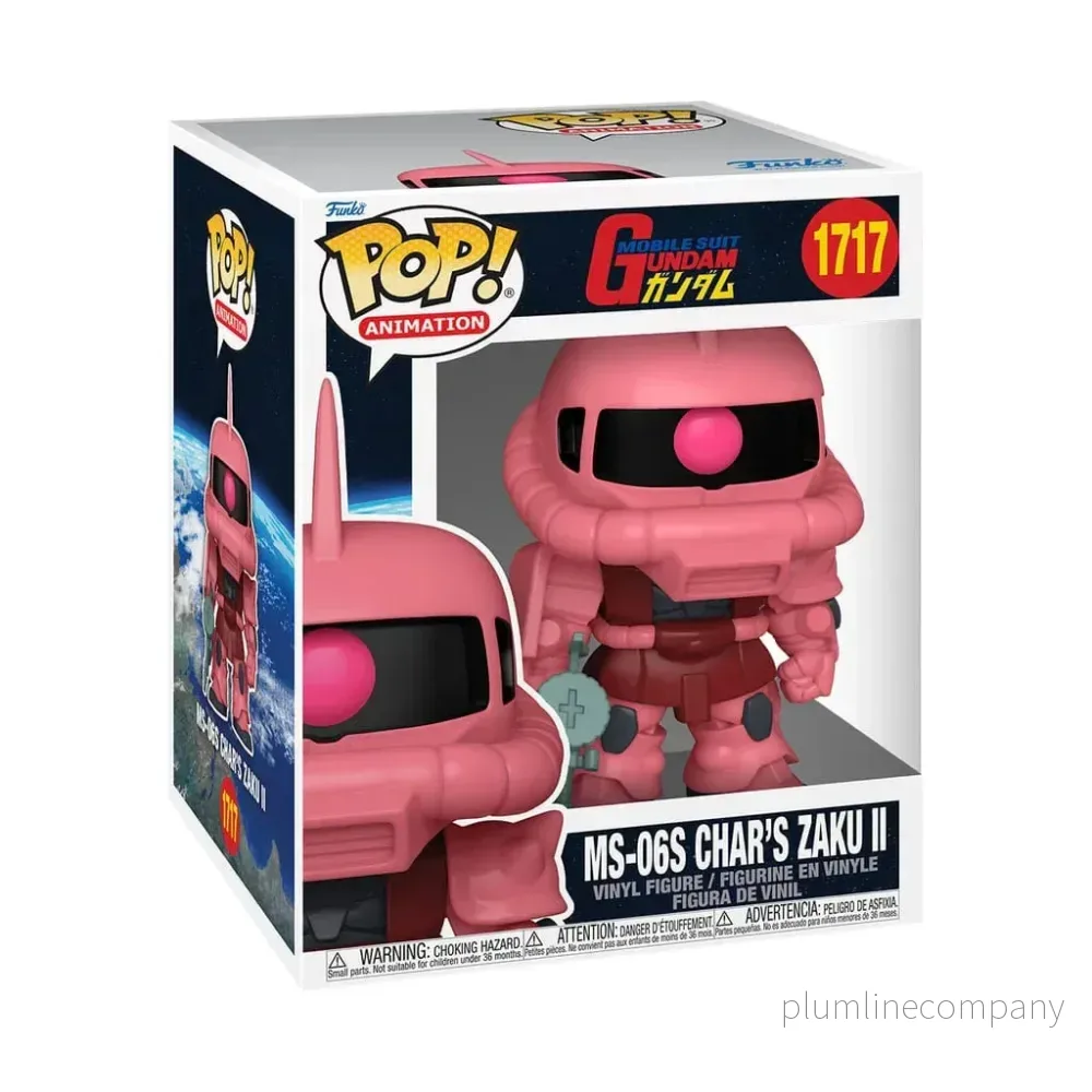 Gundam Oversized POP Figur CHARS ZAKU II 15 cm - Bild 3