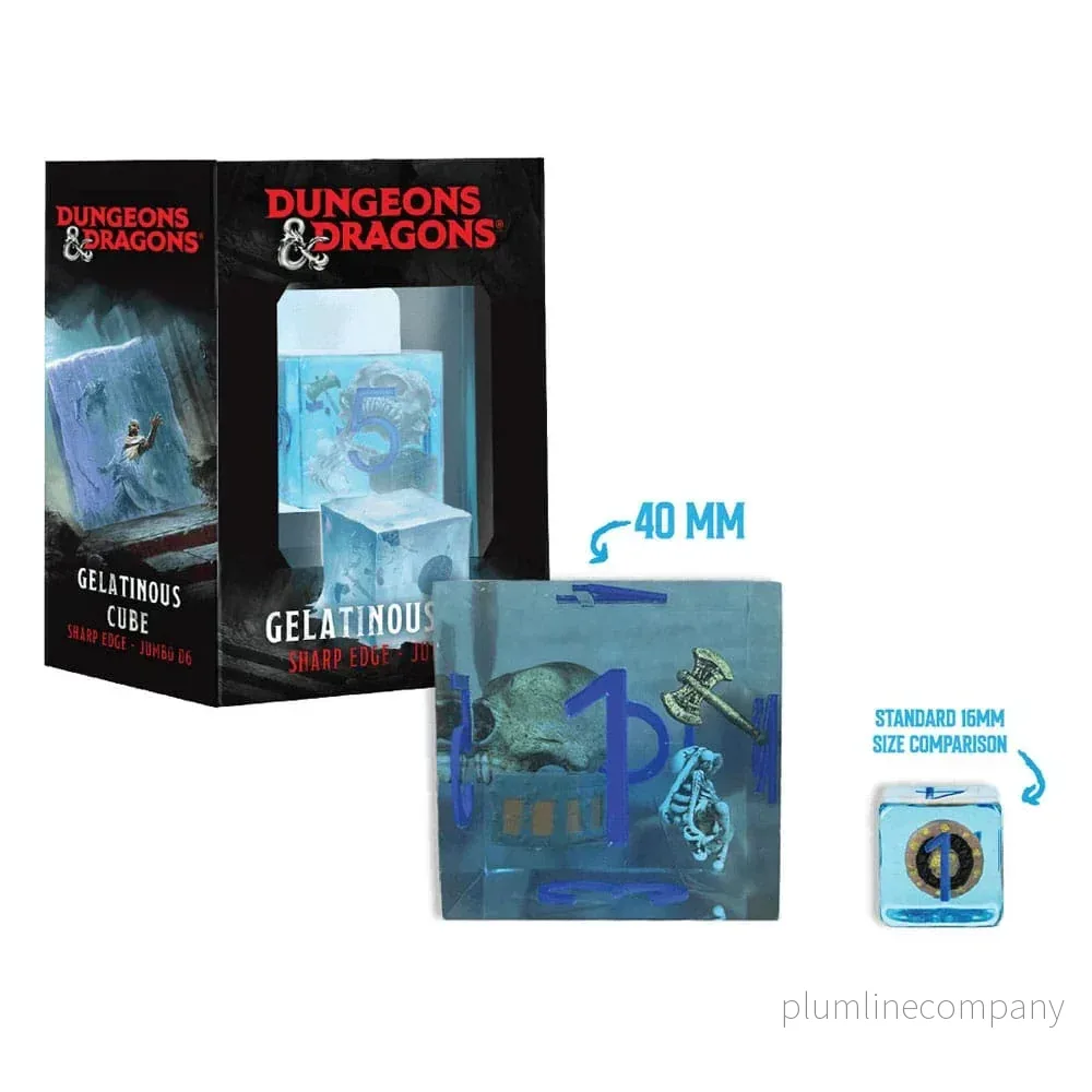 Dungeons & Dragons Jumbo Dice Gelatinous Cube 4 cm - Bild 2