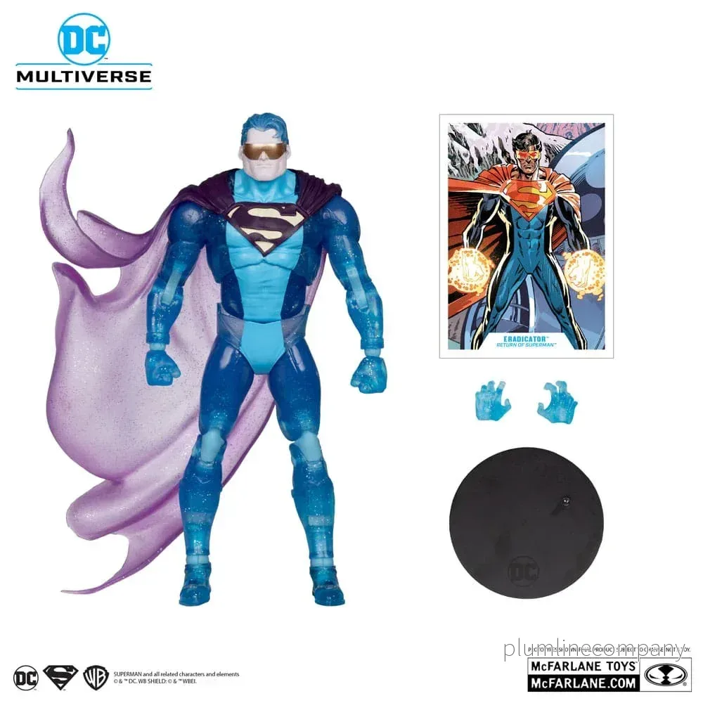 Return of Superman DC Multiverse Action Figur Eradicator (Platinum Edition) 18 cm - Bild 3