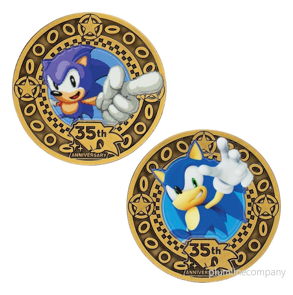 Sonic the Hedgehog samlarmynt 35th Anniversary Limited Edition - Bild 2