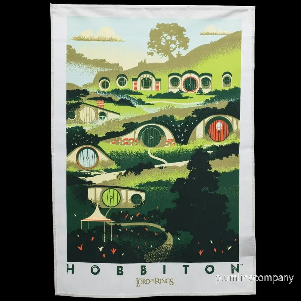 Lord of the Rings Tea Towel 2-Pack Rivendell & Hobbiton 70 cm - Bild 3