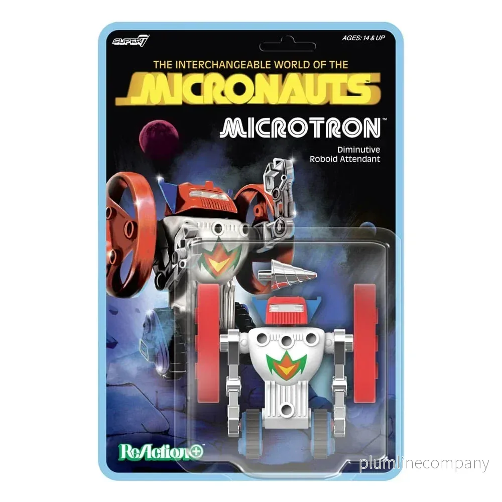 Micronauts ReAction+ Actionfigur Microtron 9 cm - Bild 3