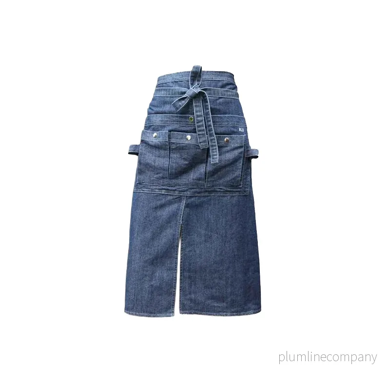 Förkläde Midjelångt, denim Förkläde Midjelångt, denim