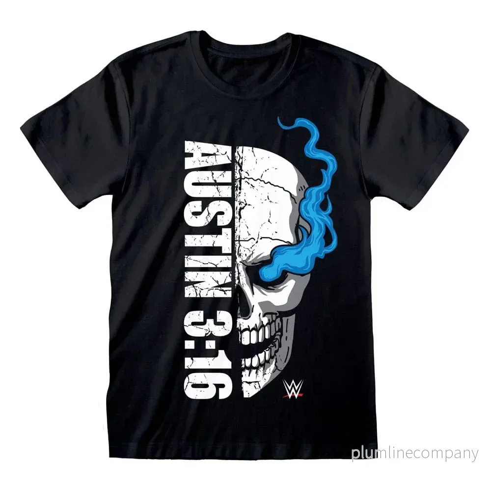 WWE T-Shirt Austin 3:16 Skull WWE T-Shirt Austin 3:16 Skull