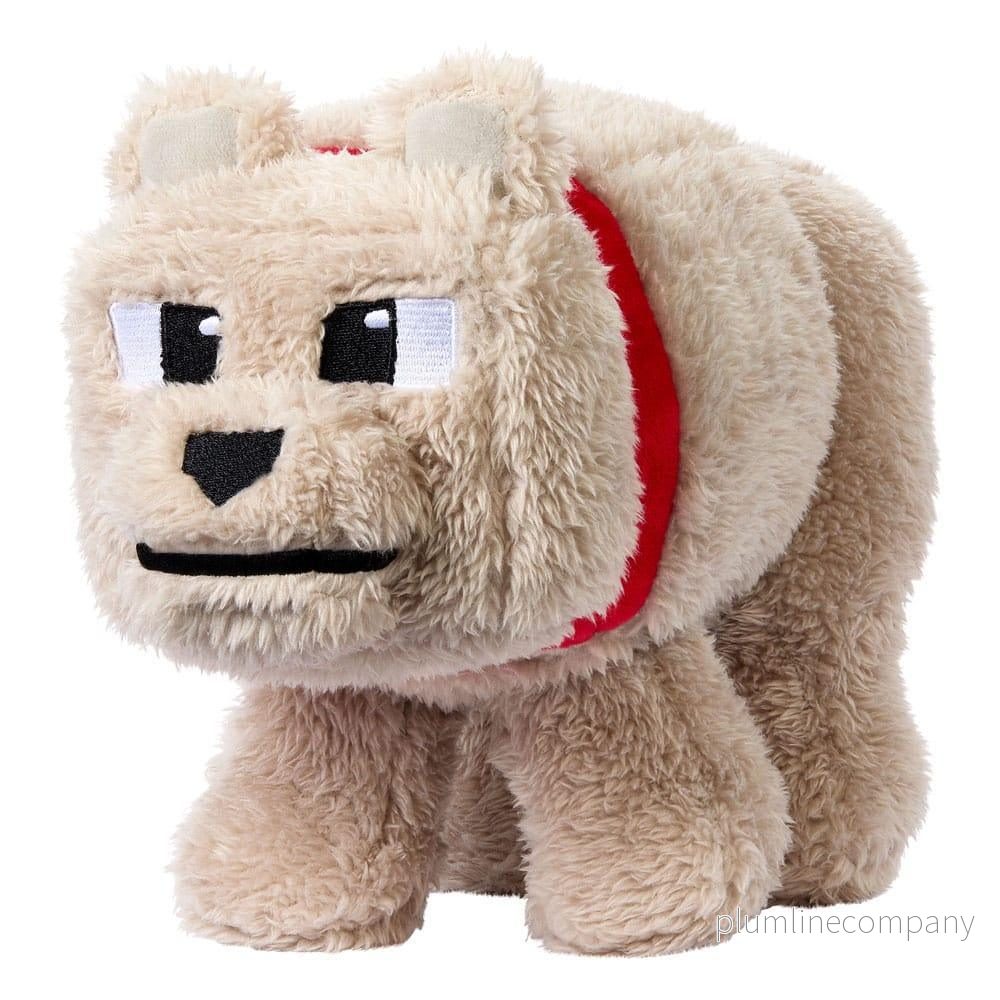 Minecraft Movie Plyschfigur Dennis the Wolf 20 cm Minecraft Movie Plyschfigur Dennis the Wolf 20 cm