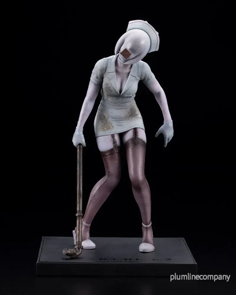 Silent Hill 2 Oshi Works Figur Bubble Head Nurse 22 cm - Samlarfigur - Bild 3