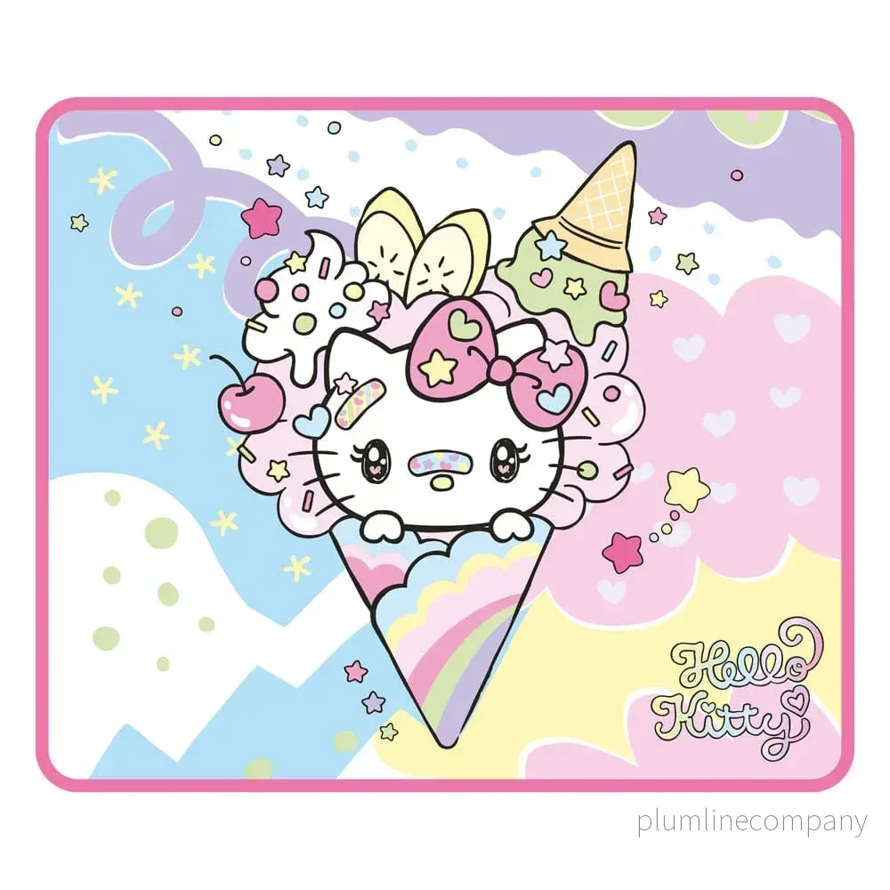 Hello Kitty Musmatta Glassyr 27 x 32 cm
