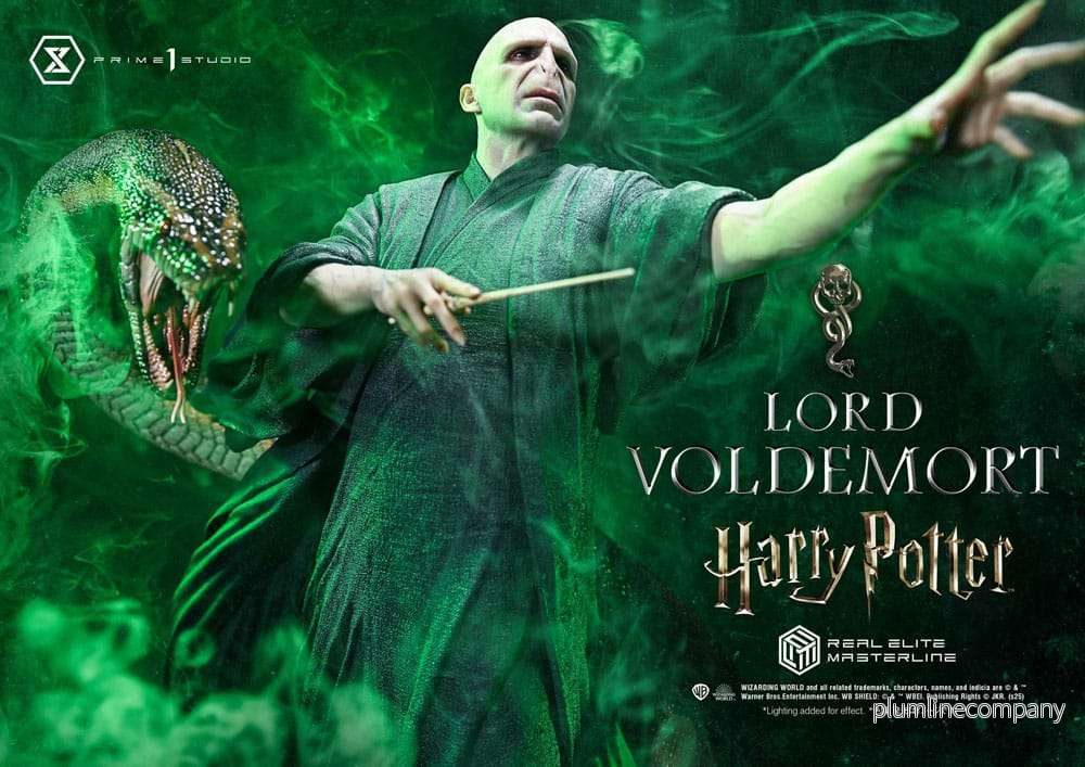 Harry Potter Real Elite Masterline Series staty 1/4 Lord Voldemort Bonus Version 83 cm - Bild 2