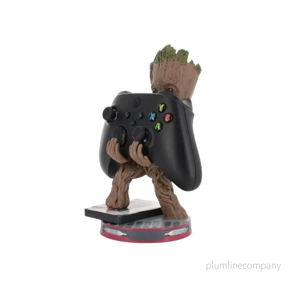 Marvel Cable Guys Laddningsställ Smiley Toddler Groot 22 cm - Bild 3
