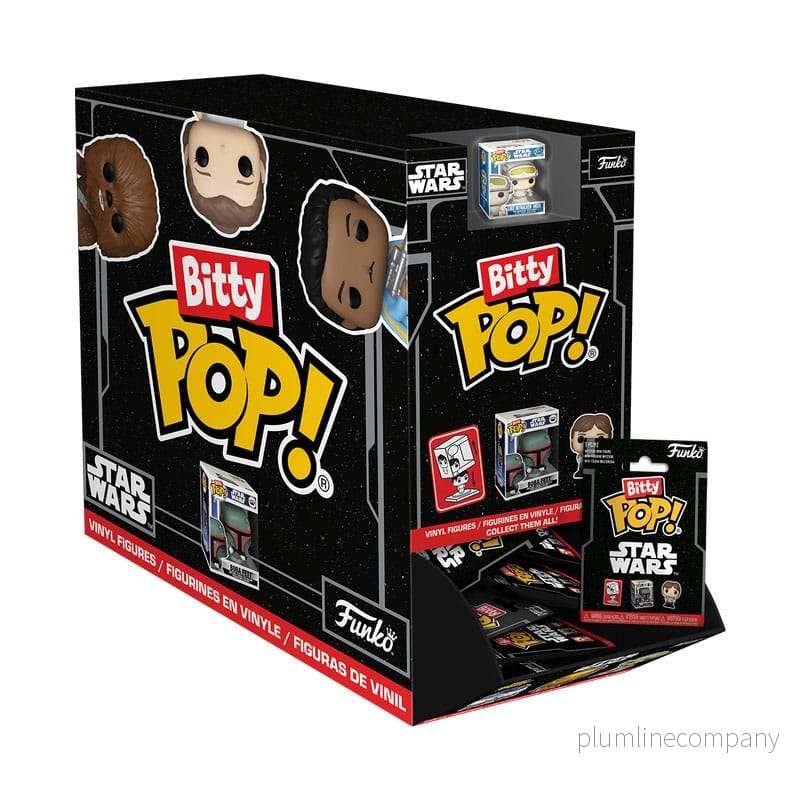Star Wars Bitty POP! vinylfigurer display (24) PDQ 2,5 cm Star Wars Bitty POP! vinylfigurer display (24) PDQ 2,5 cm