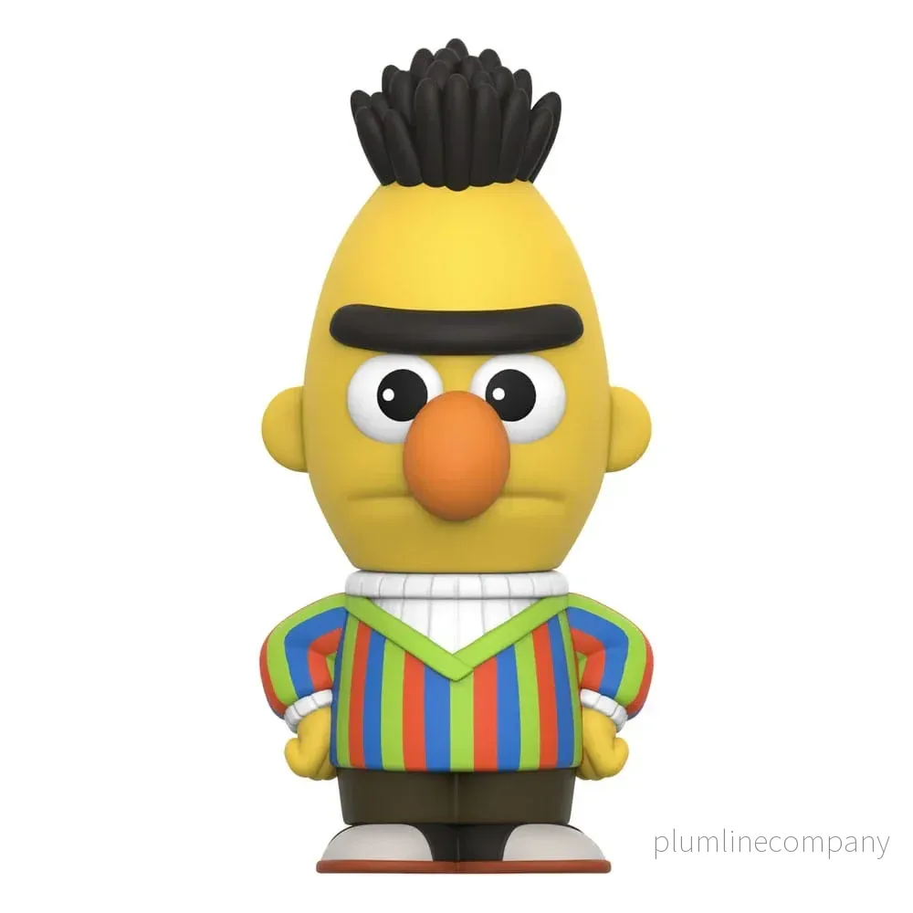 Sesame Street FUN! FUN! Vinyl Action Figur Vågen 02 Bert 13 cm - Bild 2
