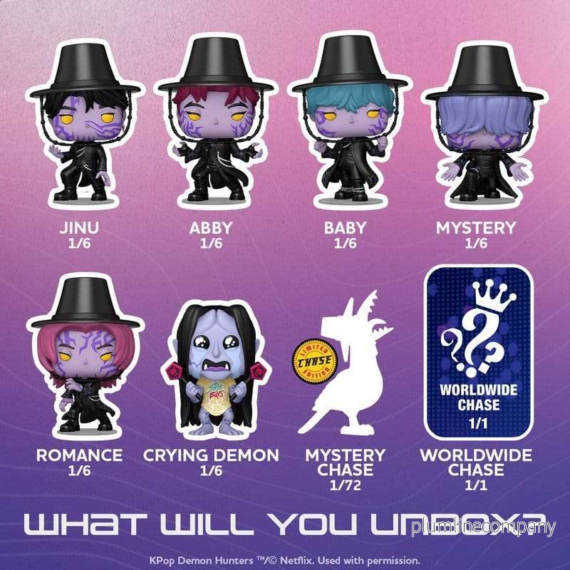 KPop Demon Hunters POP! Mystery Vinyl Figures Blind Box-assortiment 6-pack 9 cm - Bild 3