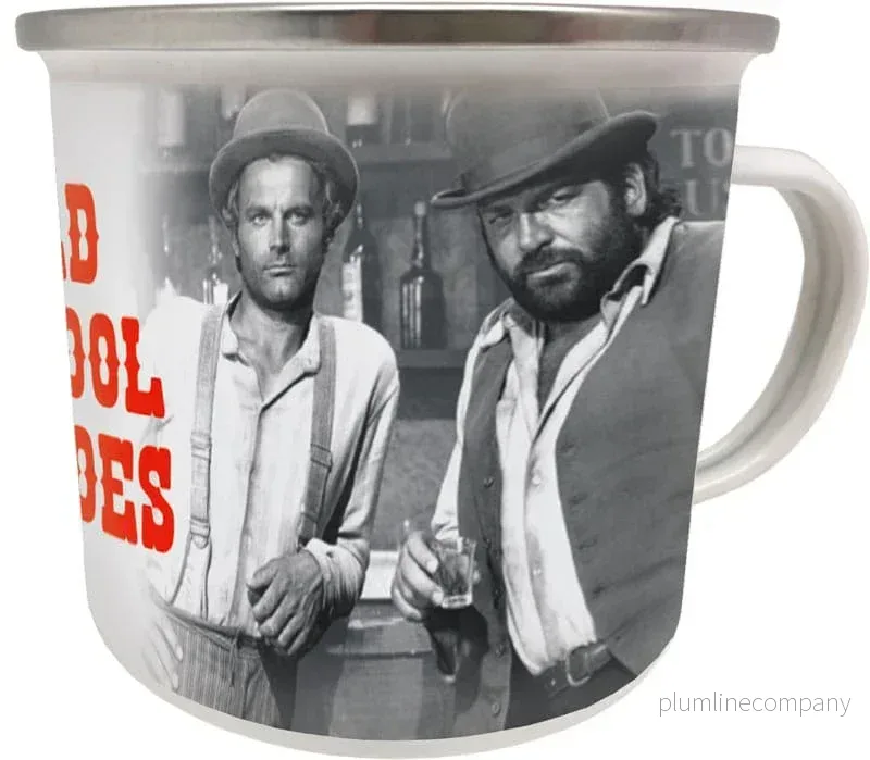 Bud Spencer & Terence Hill Emaljmugg – Old School Heroes Bud Spencer & Terence Hill Emaljmugg – Old School Heroes