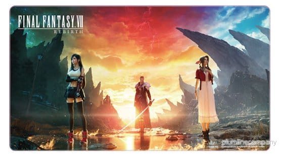 FINAL FANTASY VII Rebirth Spelmatta Nyckelmotiv 61 x 34 cm FINAL FANTASY VII Rebirth Spelmatta Nyckelmotiv 61 x 34 cm