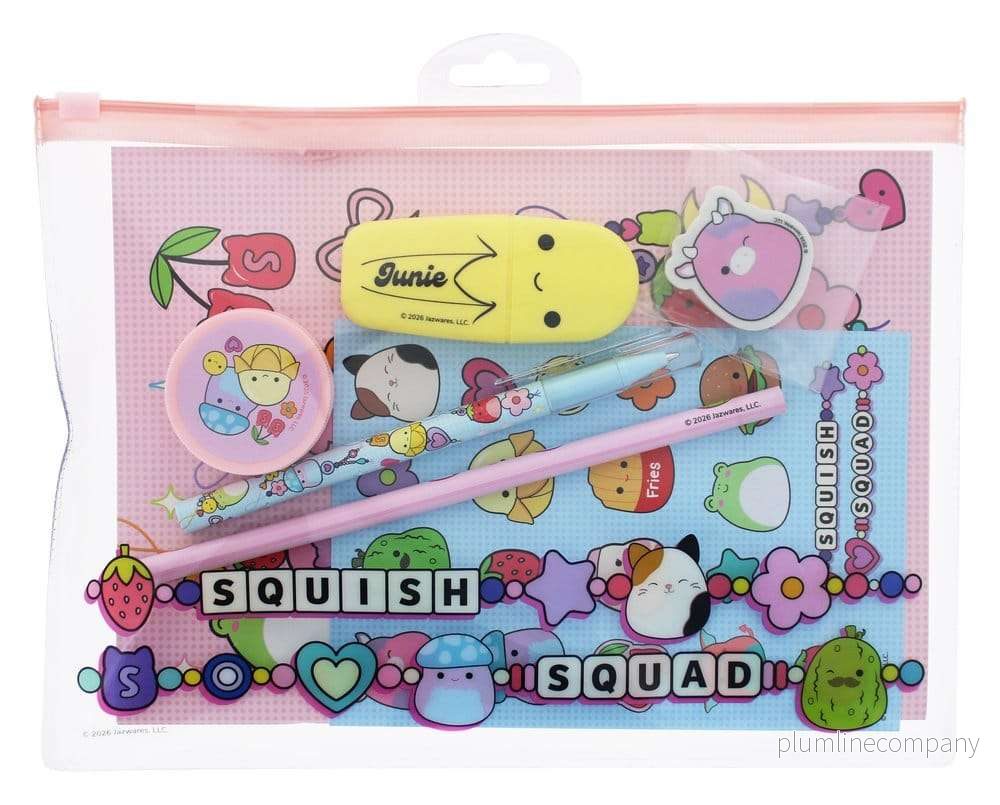 Squishmallows skrivset Squish Squad 7 delar - Bild 2