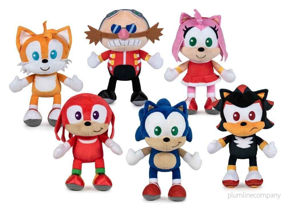 Sonic gosedjur Gulligt set 22 cm Sortiment (12) Sonic gosedjur Gulligt set 22 cm Sortiment (12)