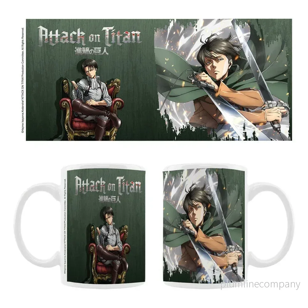Attack on Titan Levi Keramikkopp - Bild 2