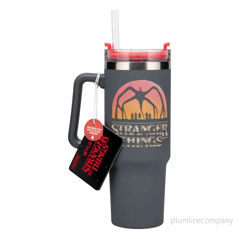 Stranger Things 5 Drickmugg med Sugrör 900 ml - Bild 3