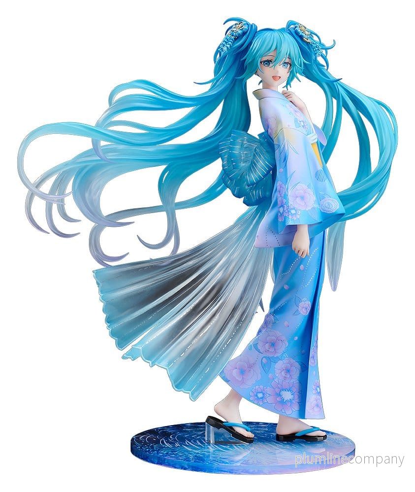 Character Vocal Series 01: Hatsune Miku PVC-figur i skala 1/7, Musik & Eldverk-version, 23 cm Character Vocal Series 01: Hatsune Miku PVC-figur i skala 1/7, Musik & Eldverk-version, 23 cm