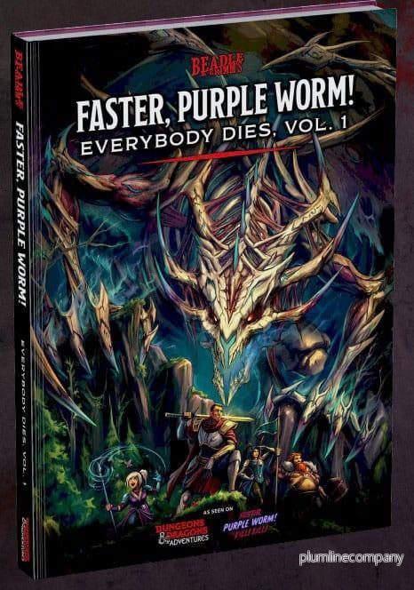 Dungeons & Dragons Äventyrsbok Faster, Purple Worm Dungeons & Dragons Äventyrsbok Faster, Purple Worm