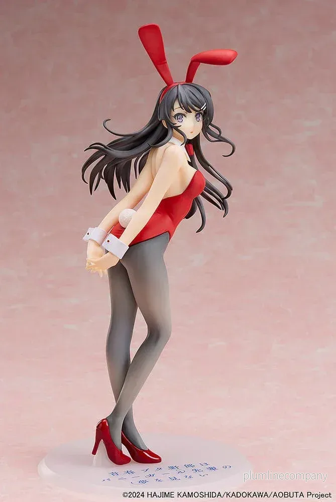 Rascal Does Not Dream of Bunny Girl Senpai Figur 1/7 Mai Sakurajima Red Bunny Girl Ver. 27 cm - Bild 3